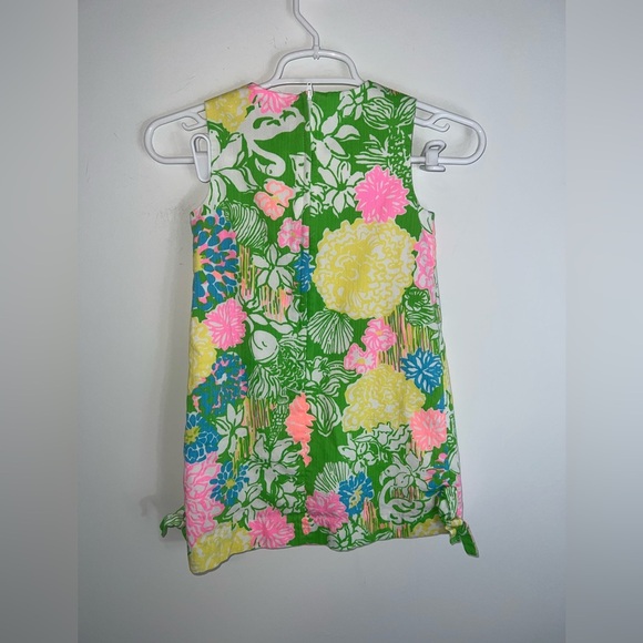 Lilly Pulitzer Green, Pink, Yellow Kids Dress - Picture 9 of 12